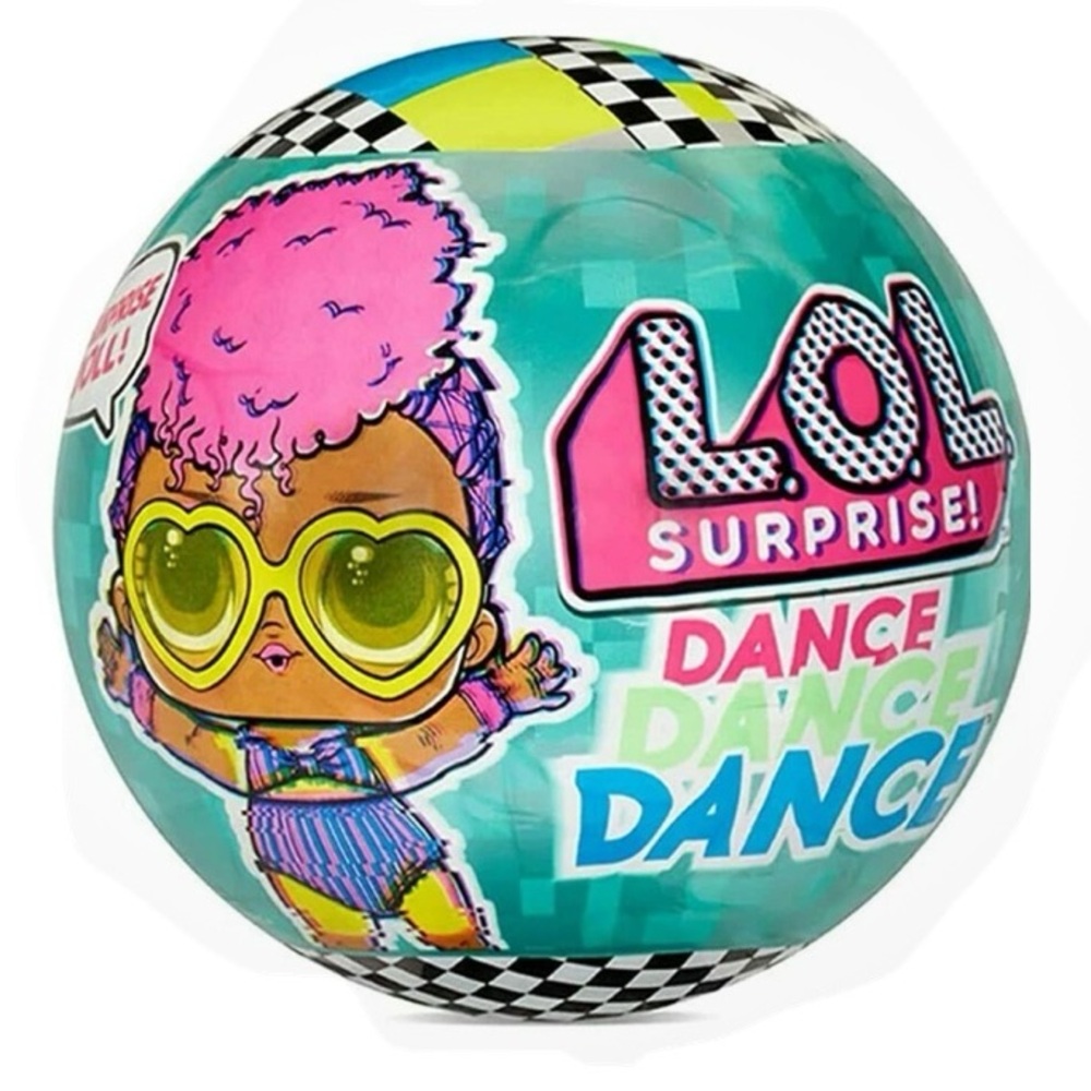 two LOL surprise! Dance Dance Dance balls